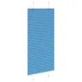 Store plissé bleu 60x100 cm largeur du tissu 59,4 cm polyester