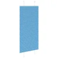 Store plissé bleu 60x100 cm largeur du tissu 59,4 cm polyester