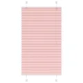 Store plissé rose 75x100 cm largeur du tissu 74,4 cm polyester