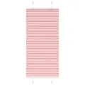 Store plissé rose 65x100 cm largeur du tissu 64,4 cm polyester