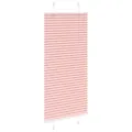 Store plissé rose 65x100 cm largeur du tissu 64,4 cm polyester