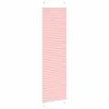 Store plissé rose 65x200 cm largeur du tissu 64,4 cm polyester