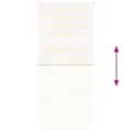 Store zèbre beige marbré largeur du tissu 100,9 cm polyester