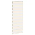 Store zèbre beige marbré largeur du tissu 55,9 cm polyester