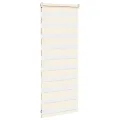 Store zèbre beige marbré largeur du tissu 55,9 cm polyester