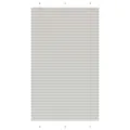 Store plissé gris clair 120x200cm largeur du tissu 119,4cm