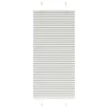 Store plissé gris clair 55x100 cm largeur du tissu 54,4 cm