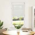 Store plissé gris clair 55x100 cm largeur du tissu 54,4 cm