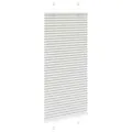 Store plissé gris clair 55x100 cm largeur du tissu 54,4 cm