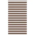 Store zèbre marron 130x200cm largeur du tissu 125,9cm polyester