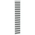 Store zèbre gris foncé largeur du tissu 40,9 cm polyester