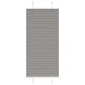 Store plissé anthracite 60x150 cm largeur du tissu 59,4 cm