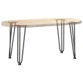 Pieds de table en forme d'épingle à cheveux 4 pcs anthracite