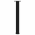 Pieds de table basse 4 pcs noir 72-74 cm acier