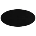 Dessus de table marron foncé 120x60x4cm bois chêne massif ovale