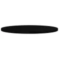 Dessus de table marron foncé 120x60x4cm bois chêne massif ovale