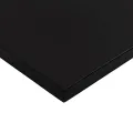 Dessus de bureau marron foncé bois chêne massif rectangulaire