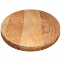 Dessus de table 140x60x4 cm bois de chêne massif ovale