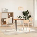 Dessus de table 80x40x4 cm bois de chêne massif ovale