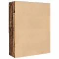 Meuble pour machine à laver vieux bois 70,5x25,5x90 cm