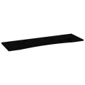 Dessus de bureau marron foncé bois chêne massif rectangulaire