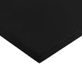 Dessus de bureau marron foncé bois chêne massif rectangulaire