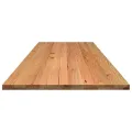 Dessus de table marron clair bois chêne massif rectangulaire