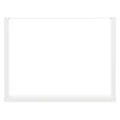 Pieds de table à manger forme de U 2 pcs blanc 100x(72-73) cm