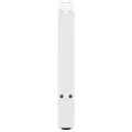 Pieds de table basse blanc 2 pcs 60x(42-43) cm acier