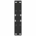 Pieds de table basse forme de A 2 pcs noir 38x(42-43) cm acier