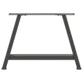 Pieds de table basse forme de A 2 pcs anthracite 70x(42-43) cm