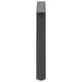Pieds de table basse forme de A 2 pcs anthracite 70x(42-43) cm