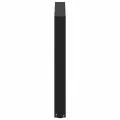 Pieds de table à manger forme de U 2 pcs noir 80x(72-73) cm