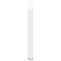 Pieds de table à manger forme de U 2 pcs blanc 100x(72-73) cm