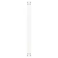 Pieds de table à manger forme de U 2 pcs blanc 100x(72-73) cm