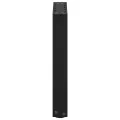 Pieds de table basse forme de U 2 pcs noir 28x(42-43) cm acier