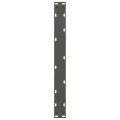 Pieds de table basse anthracite 2 pcs 60x(30-31) cm acier