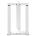 Pieds de table basse forme de T 2 pcs 38x25x(42-43) cm acier