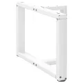 Pieds de table basse forme de T 2 pcs 60x25x(42-43) cm acier