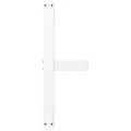 Pieds de table basse forme de T 2 pcs 60x25x(42-43) cm acier