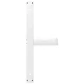 Pieds de table à manger forme de T 2 pcs blanc 90x35x(72-73) cm
