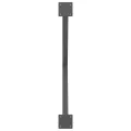 Pieds de table à manger forme de X 2 pcs 90x(72-73) cm acier
