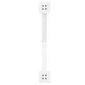 Pieds de table basse forme de X 2 pcs blanc 70x(42-43) cm acier