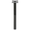 Pieds de table basse forme de X 2 pcs anthracite 38x(42-43) cm