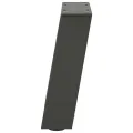 Pieds de table basse forme de U 2 pcs anthracite 30x(30-31) cm
