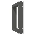 Pieds de table console forme de U 2 pcs 28x(72-73) cm acier