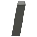 Pieds de table basse forme de U 2 pcs anthracite 50x(30-31) cm