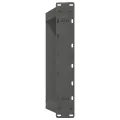 Pieds de table basse forme de U 2 pcs anthracite 50x(30-31) cm
