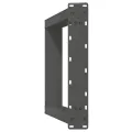 Pieds de table à manger forme de U 2 pcs 60x(72-73) cm acier