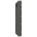 Pieds de table basse forme de U 2 pcs anthracite 60x(30-31) cm